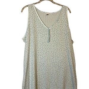 Pink Victoria Secret  Light Blue Nightgown with Flowers